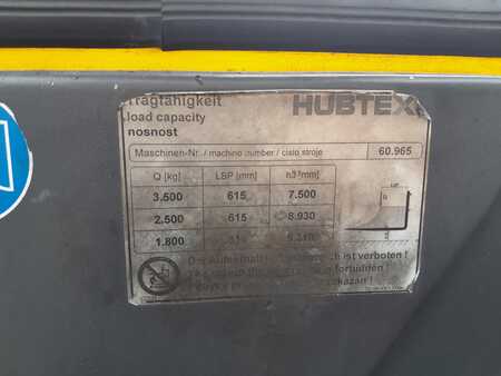 Vierweg zijlader 2007  Hubtex MQ 45, battery 2019, TRIPLEX, 4500 kg (6) 