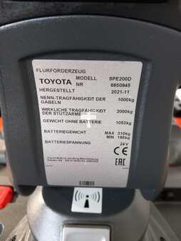 Pallet Stackers 2021  Toyota spe200D (6)
