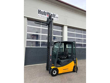 4-wiel elektrische heftrucks 2009  Jungheinrich EFG316 - Elektrostapler Gabelstapler (6)