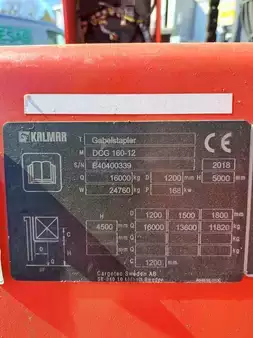 Carretilla elevadora diésel 2018  Kalmar DCG160-12 (8)