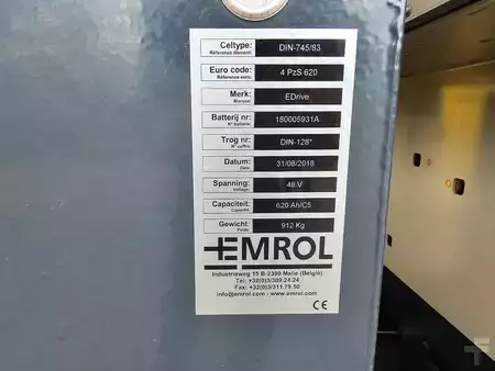 Tolóoszlopos targonca 2018  Crown ESR5240-1.4 (19)