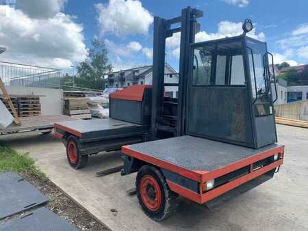 Diesel gaffeltruck - Linde LATERAL S30W (1)