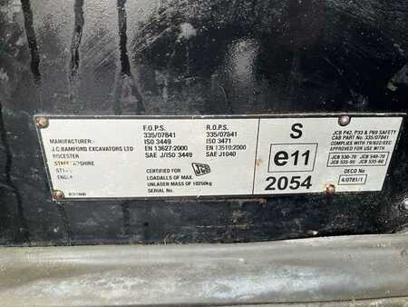 Telescopic forklift rigid 2005  JCB 535-60 (28)