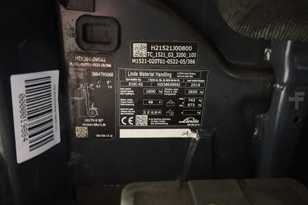 Elektro tříkolové VZV 2018  Linde E16C (6)