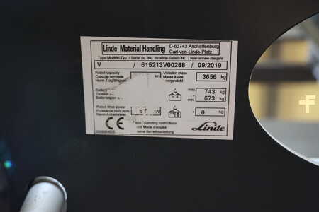 Vertikální vychystávací vozík 2019  Linde V 48 (3)