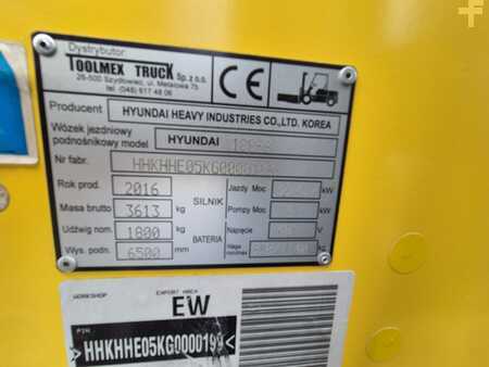 Elektro čtyřkolový VZV 2016  Hyundai 18B-09 (9)