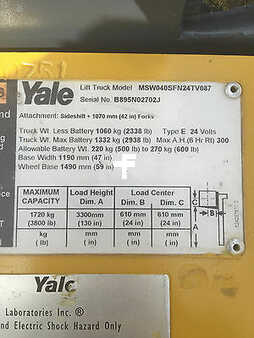 Pallet Stackers 2012  Yale MSW040SFN24TV087 (10)
