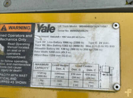 Pallet Stackers 2016  Yale MSW040SFN24TV087 (10)