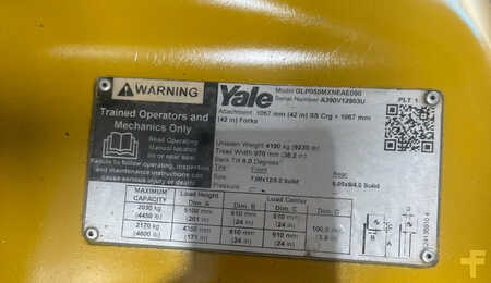 Propane Forklifts 2023  Yale GLP050MXNEAE090 (12)