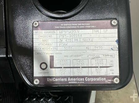 Propane Forklifts 2013  Nissan MP1F1A20LV (12)