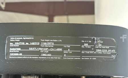 Apilador eléctrico 2017  Crown Crown SX3000 (10)