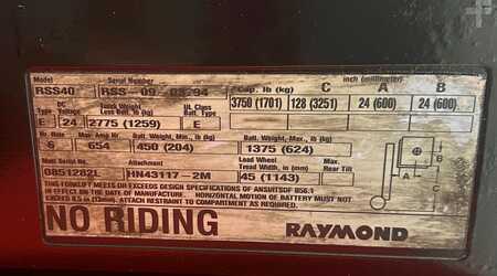 Apilador eléctrico - Raymond RSS40 (10)