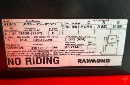 Apilador eléctrico - Raymond RSS40 (10)