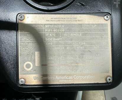 Propane Forklifts 2015  Unicarriers MP1F1A20LV (12)