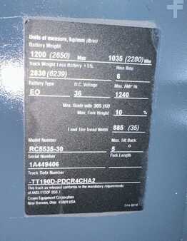 Stand-Up Rider Forklift 2015  Crown RC 5535-30 (12)