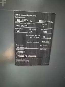 Stand-Up Rider Forklift 2014  Crown RC 5530-30 (10)