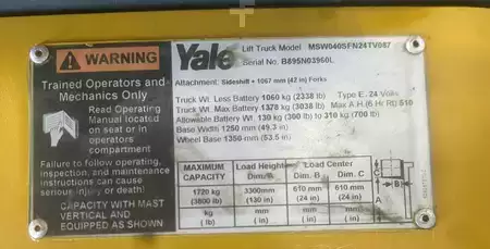 Pallet Stackers 2014  Yale MSW040SFN24TV087 (10)