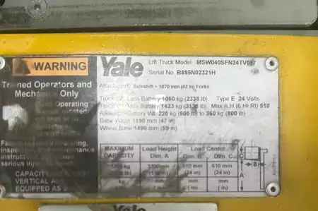 Pallet Stackers 2010  Yale MSW040SFN24TV087 (10)