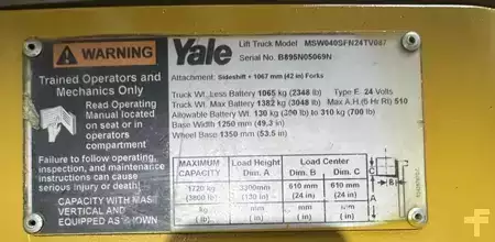Pallet Stackers 2015  Yale MSW040SFN24TV087 (7)