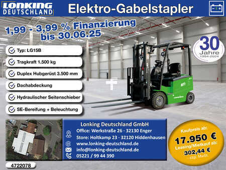 El truck - 4 hjulet 2025  Lonking LG15B (1)