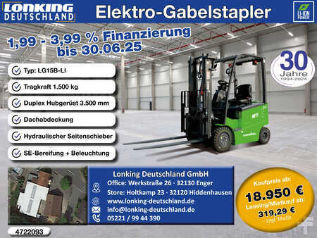 El truck - 4 hjulet 2025  Lonking LG15B-LI (1)