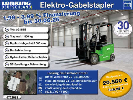 Electric - 3 wheels 2025  Lonking LG18BE (1)