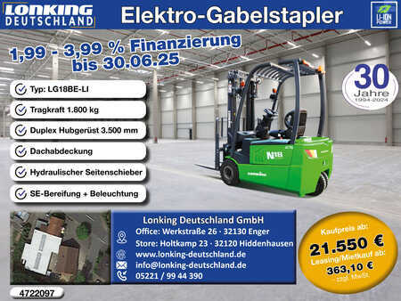 Electric - 3 wheels 2025  Lonking LG18BE-LI (1)