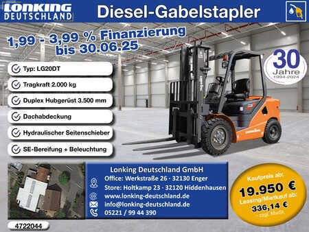 Diesel Forklifts 2025  Lonking LG20DT (1)