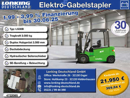 Elektryczne 4-kołowe 2025  Lonking LG30B (1)