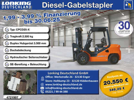 Diesel heftrucks 2025  Lonking CPCD20-X (1)