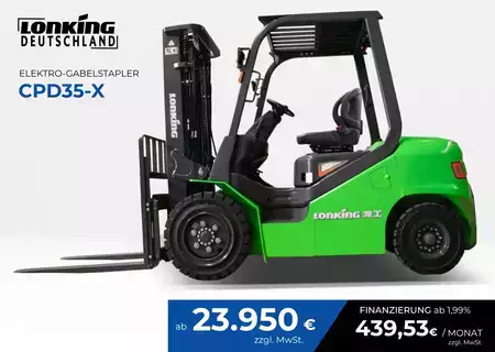 4-wiel elektrische heftrucks 2026  Lonking CPD35-X (1)