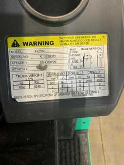 Propane Forklifts 2020  Mitsubishi FG25N5 (5)