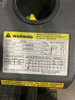 Carretilla elevadora GLP 2020  CAT Lift Trucks GP25N5 (5)
