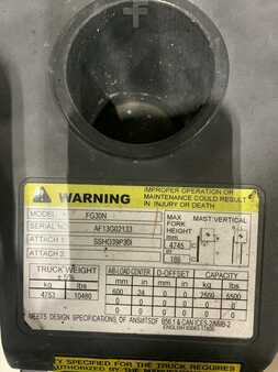 Propane Forklifts 2019  Mitsubishi FG30N5 (5)