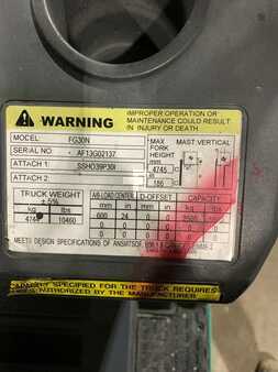 Propane Forklifts 2019  Mitsubishi FG30N5 (5)