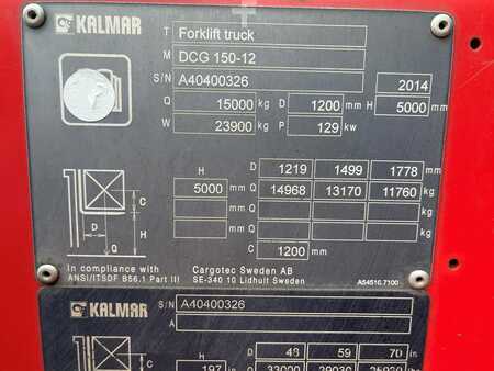 Diesel Forklifts 2014  Kalmar DCG150-12 (5)