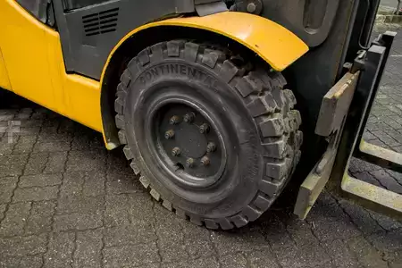 Wózki widłowe diesel 2015  Jungheinrich DFG 445 4,5T neuwertige Bereifung (6)