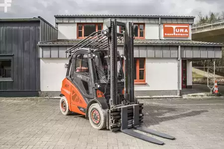 Treibgasstapler 2019  Linde H50 EVO Seitenschieber AC (3)
