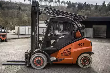 Treibgasstapler 2019  Linde H50 EVO Seitenschieber AC (4)