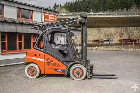 Treibgasstapler 2019  Linde H50 EVO Seitenschieber AC (6)