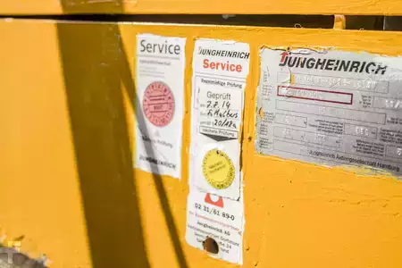 Eléctrico - 3 rodas 1991  Jungheinrich EFG 510 3,5m Seitenschieber (10)