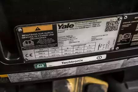 Gázüzemű targoncák 2020  Yale GLP45 2020 Drehgerät Freihub (16)