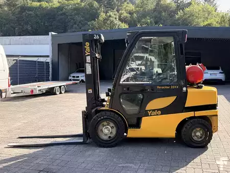 LPG VZV 2020  Yale GLP35 3500KG Vollkabine Heizung Treibgas (5)