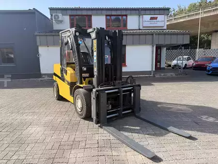 LPG heftrucks 2020  Yale GLP45VX original BS Zinkenverstellgerät (3)