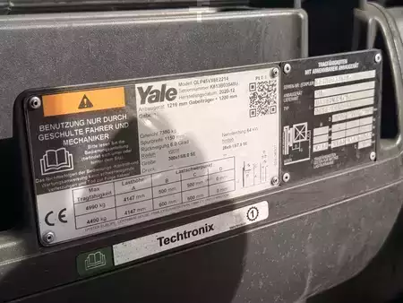 LPG heftrucks 2020  Yale GLP45VX original BS Zinkenverstellgerät (13)