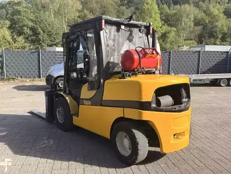 LPG heftrucks 2020  Yale GLP45VX original BS Zinkenverstellgerät (4)