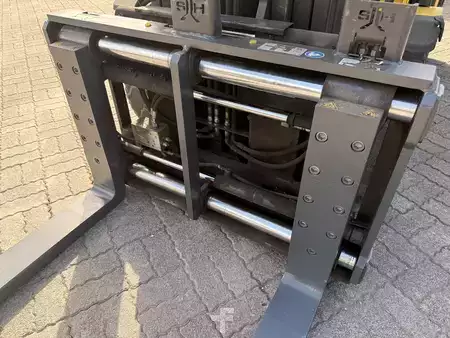 LPG heftrucks 2020  Yale GLP45VX original BS Zinkenverstellgerät (7)