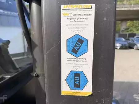 LPG heftrucks 2020  Yale GLP45VX original BS Zinkenverstellgerät (9)