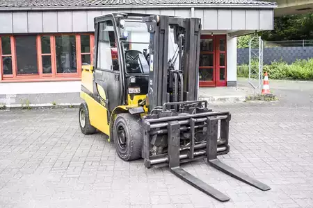 LPG heftrucks 2020  Yale GLP45 5000KG Drehgerät Zinkelverstell Seitenscheiber (3)