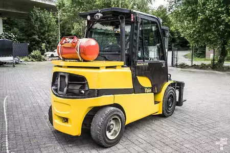 LPG heftrucks 2020  Yale GLP45 5000KG Drehgerät Zinkelverstell Seitenscheiber (17)